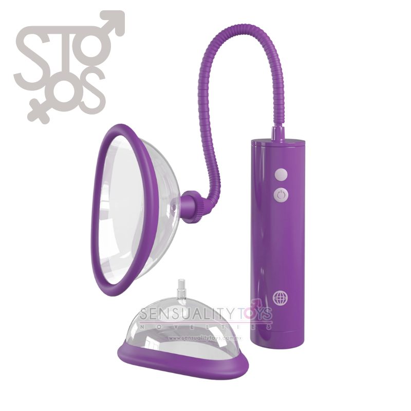 PD4966-12 Fantasy For Her Rechargeable Pleasure Pump Kit - Purple - Imagen 2
