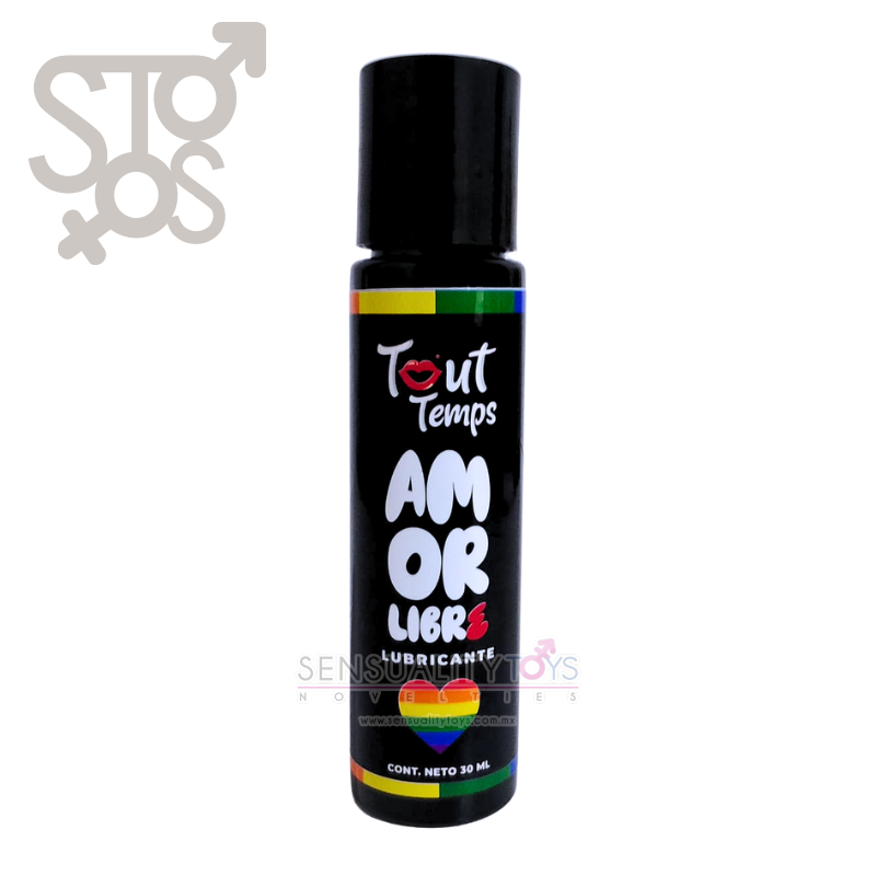 LST-086 LUBRICANTE TOUT TEMPS LGBT AMOR LIBRE 30 ML