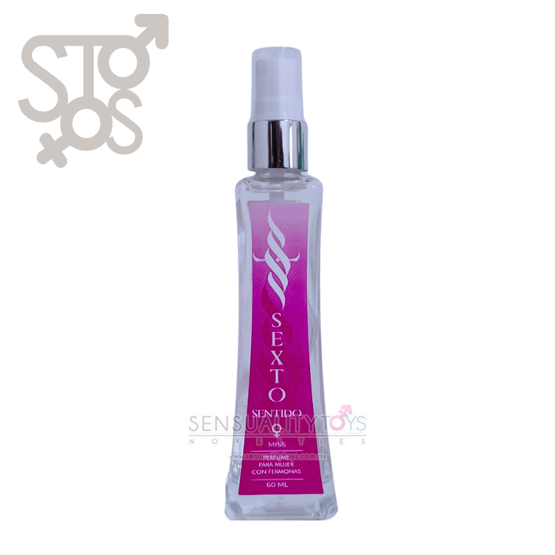 STSS-06 FEROMONA CON AROMA SEXTO SENTIDO PARA MUJER - MISS - 60 ML