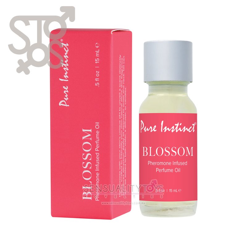 PIN5003-15 ACEITE DE PERFUME CON FEROMONAS PURE INSTINCT ROLL ON BLOSSOM 10.2 ML