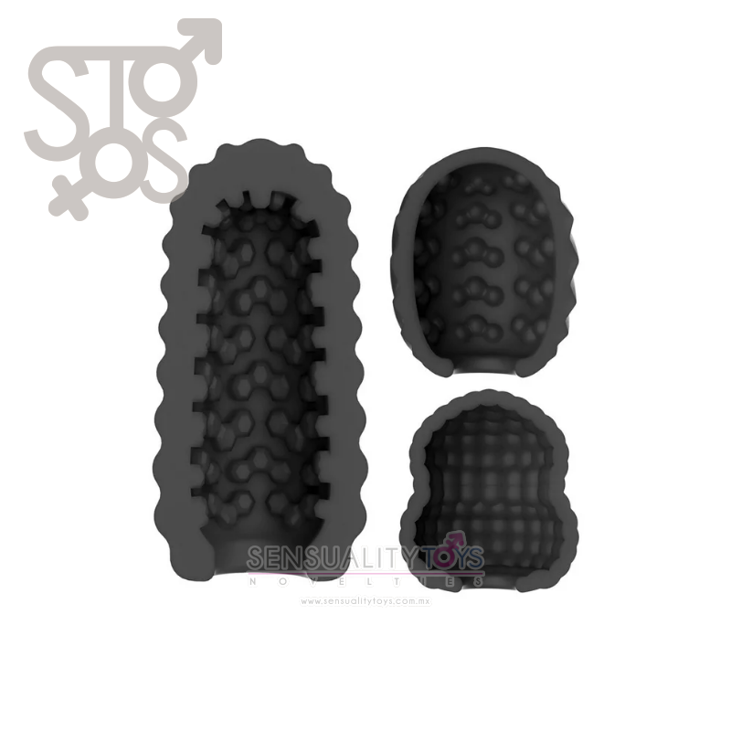 3206 DELITE POCKET STROKER MASTURBATOR - BLACK - Imagen 3