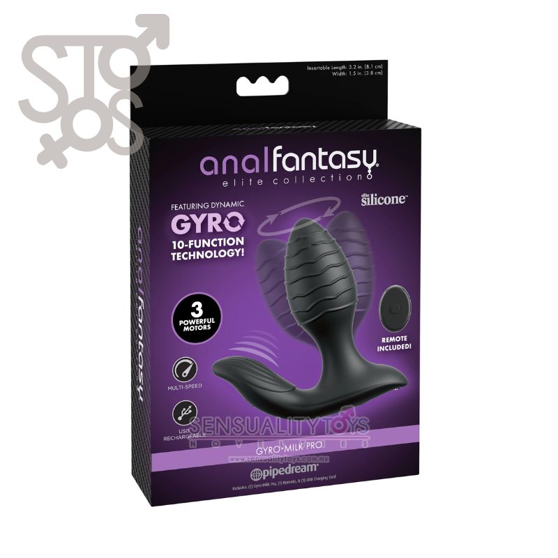 PD4796-23 ANAL FANTASY ELITE GYRO-MILK PRO - BLACK