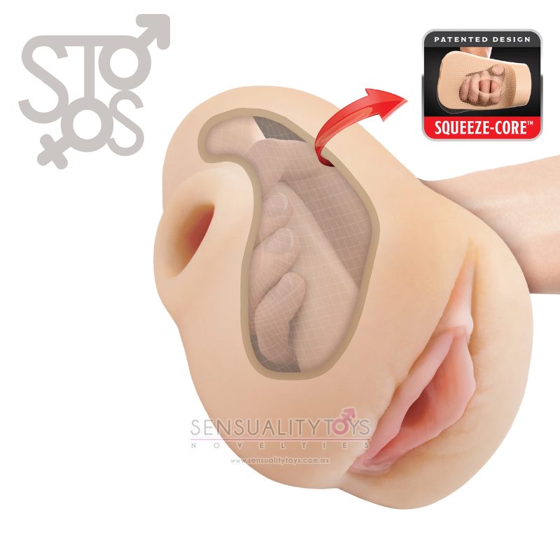 RD435-21 PDX PLUS PUSSY POUNDER SQUEEZE STROKER - LIGHT - Imagen 5