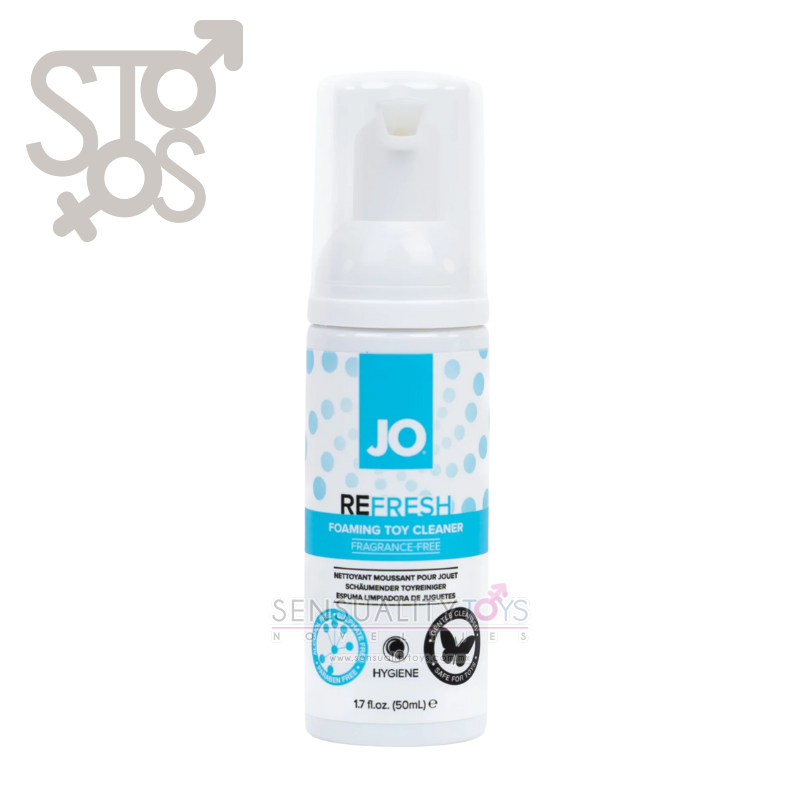 40376 JO REFRESH FOAMING TOY CLEANER - FRAGRANCE FREE - HYGIENE1.7 FLOZ / 50 ML