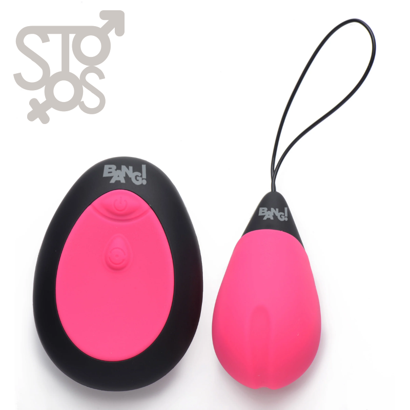 AG462-PINK BG 10X VIBRATING SILICONE EGG WITH REMOTE CONTROL -PINK - Imagen 2