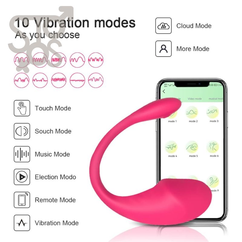 YL-APP-001 VIBRATOR PINK APP - Imagen 3