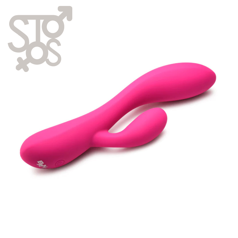 AH204-PINK BG 10X Flexible Silicone Rabbit - Pink - Imagen 2