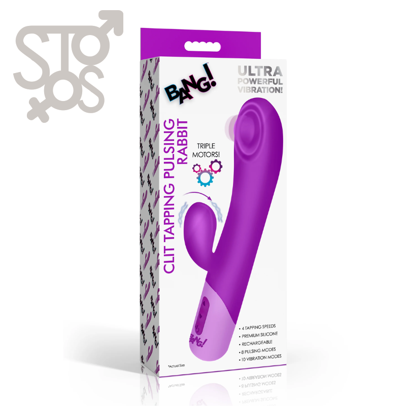 AH846 BG Clit Tapping Pulsing Rabbit