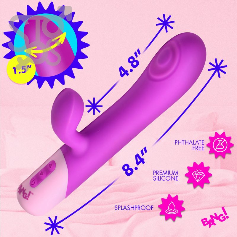 AH846 BG Clit Tapping Pulsing Rabbit - Imagen 2