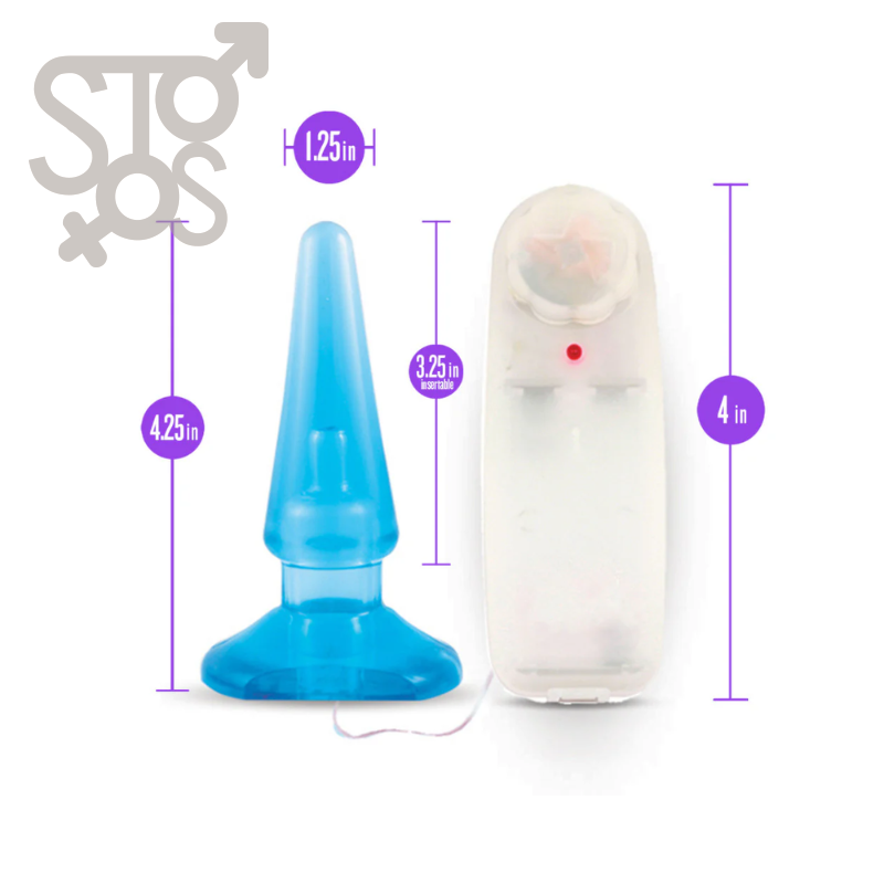 BL-10602 B YOURS - BASIC ANAL PLEASER - AZUL - Imagen 3