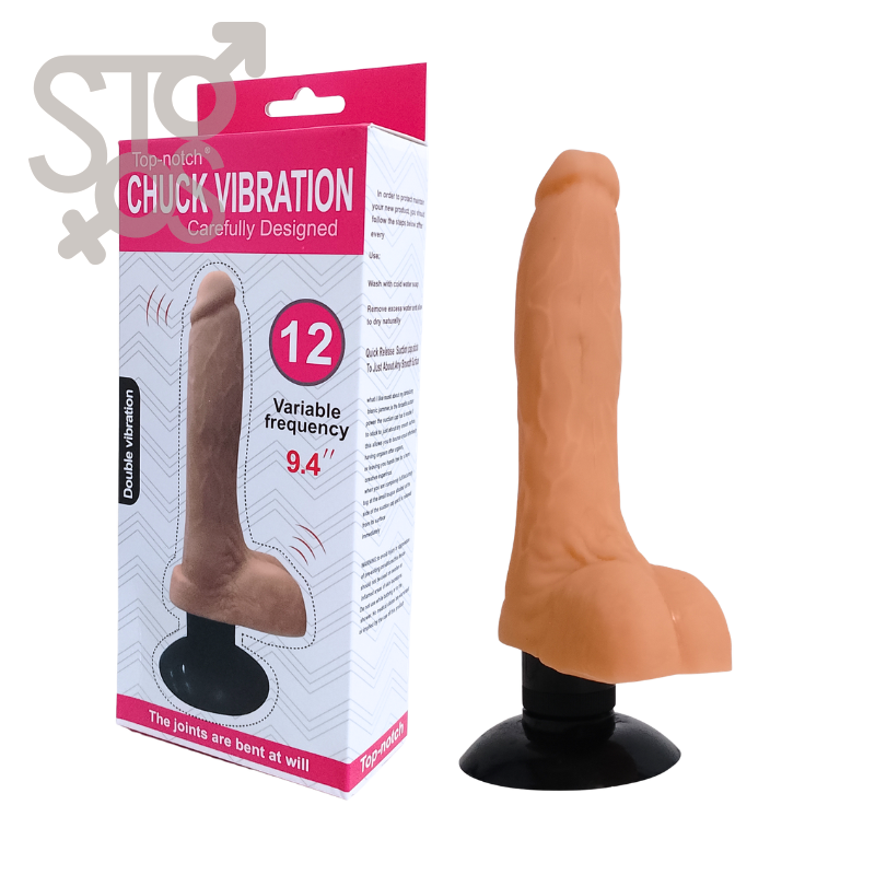 00582 TOP NOTCH CHUCK VIBRATION DOUBLE VIBRATION 9.4"