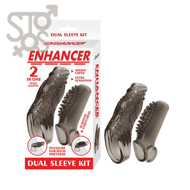 3351-2 ENHANCER DUAL SLEEVE KIT-SMOKE
